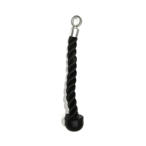 Black Nylon Tricep Rope 15 Inches