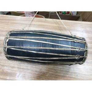 Black Purbeli Madal Made from Daar wood By Mitrata