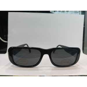 Black Rectangle Unisex Sunglasses P478GY1PV