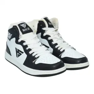 Black Synthetic Round Toe Lace-Up Closure Medium Width Casual Sneakers For Men (T1)