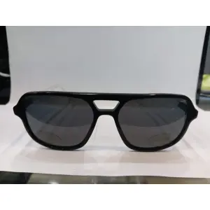 Black Wayfarer Men Sunglasses P486BK1PV