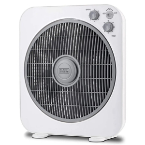 Black+Decker 12 Inch Box Desk Fan