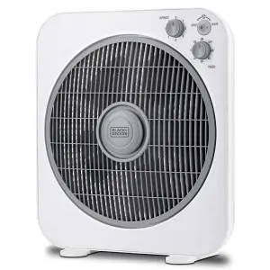 Black+Decker 12 Inch Box Desk Fan