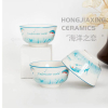 Bles 5-inch straight-mouthed Ocean Love ceramic bowl