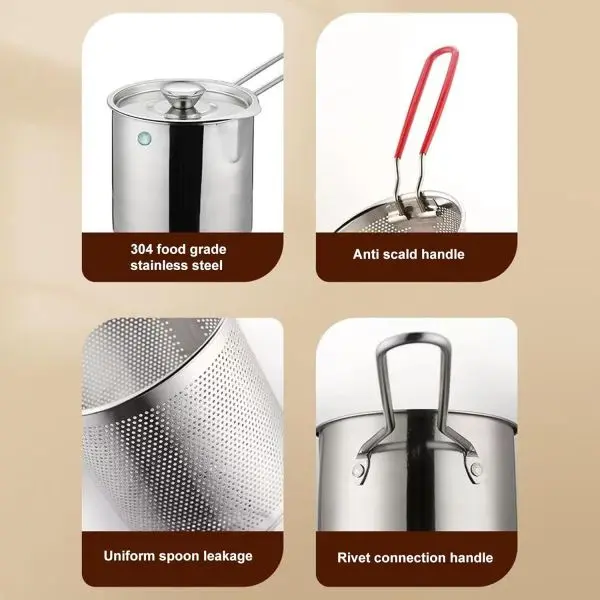 Bles Multifunctional Stock Deep Fried Pan - Image 2