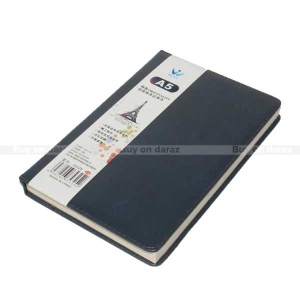 Blue A5 Post Card 144 Sheets Notebook