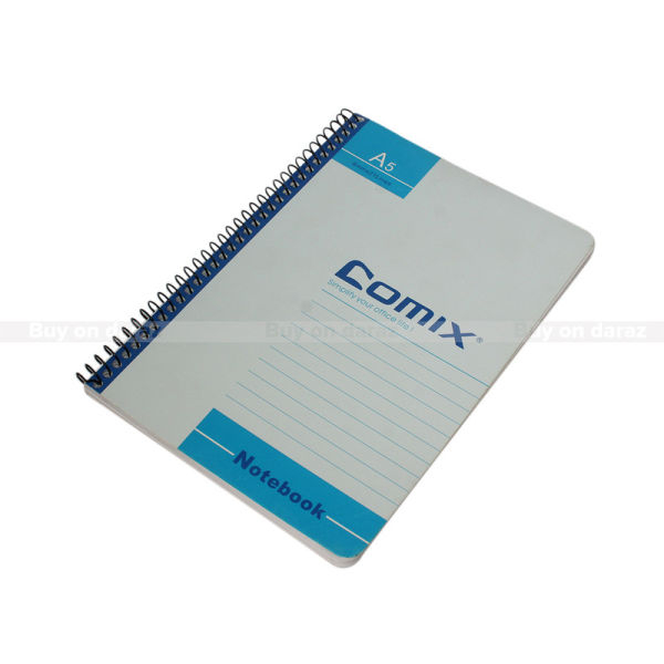 Blue A5 Spiral Comix Note Book - Image 2