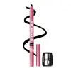 Blue Heaven Hyper Black Gel Kajal Eyeliner Enriched with Vitamin E & Almond Oil | Smudge-Proof & Waterproof | Smooth Glide Kajal For Women With Sharpener | 24 Hrs Long Stay
