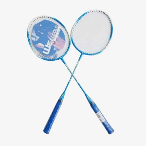 Blue Jointless Semi Professional Badminton Racket By Mitrata