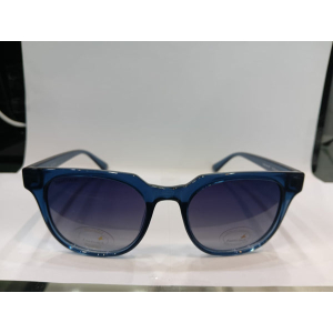 Blue Round Unisex Sunglasses P467BK9P