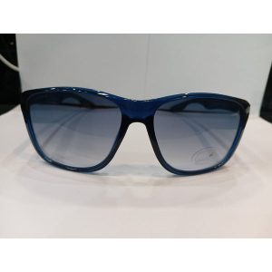 Blue Round Unisex Sunglasses P468GY6V
