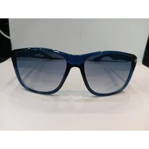 Blue Round Unisex Sunglasses P468GY6V