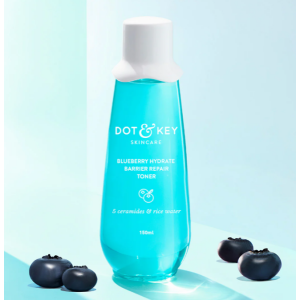 Blueberry Hydrate Barrier Repair Toner with Ceramides & Rice Water