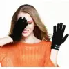 Bluetooth Gloves, Wireless Bluetooth Gloves, Winter Gloves Touch Screen With Built-In Stereo Speakers, Removable Headphones