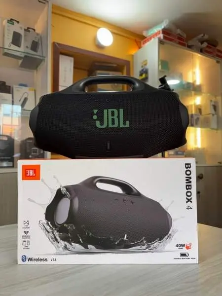 Bombox 4 Portable Bluetooth Speaker – 40W Powerful Sound | Bluetooth 5.4 | TWS | USB/TF | Deep Bass