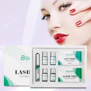 Bonnie Lashes Lifting Kit Set for Professionals 2-in-1 Lash Lifting Set For Wavy Eyelashes And Trendy Fuller Eyebrows