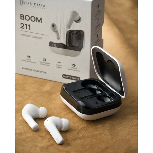 Boom 211| Wireless Earbuds | AI-ENC | LED Display | 45H Total Playtime | Low Latency | Deep Bass & Clear Highs - Image 5