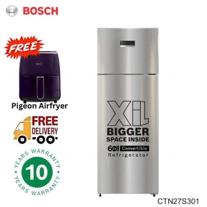 BOSCH 263 Litres Double Door Refrigerator Inverter Nofrost CTN27S301