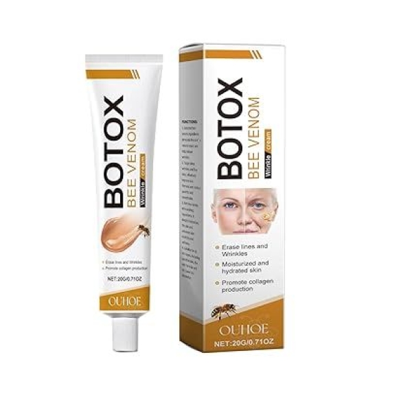 Botox Bee Venom Cream Anti-Aging Face Moisturizer | Wrinkle Removal, Firming & Lifting Cream | Deep Hydration & Skin Recovery | Suitable for All Skin Types (1pc) - Image 3