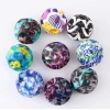 Bouncy Moon ball with lED Light set of 12