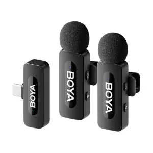 Boya BY-V20 2.4 GHz Type C With  Noise Cancellation Microphone