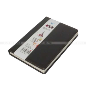Brown A5 Post Card 144 Sheets Notebook