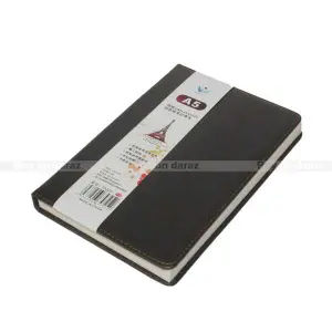 Brown A5 Post Card 144 Sheets Notebook