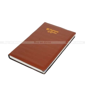 Brown Telephone India No.130 Notebook