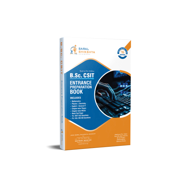 BSc.CSIT Entrance Preparation Book | Saral Shikshya BSc CSIT Entrance Preparation Book | New Edition 2083 | Saral Shikshya Academy - Image 2