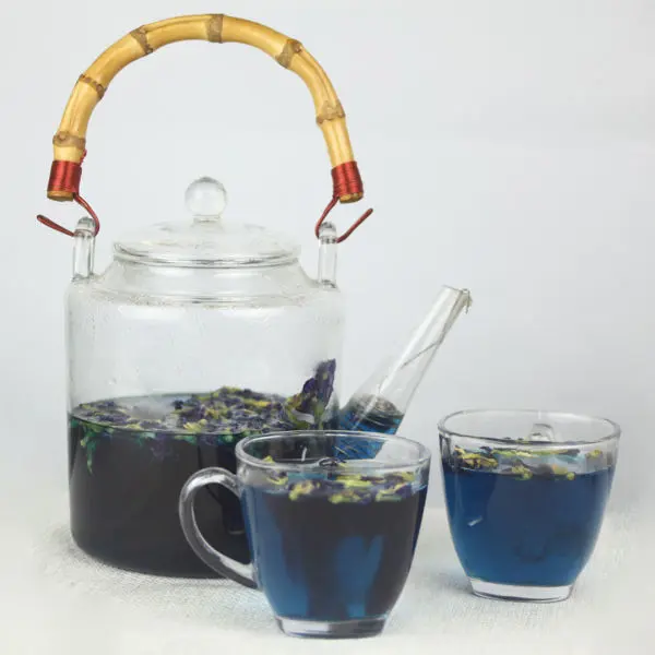 Butterfly Pea Tea For Hair Growth, Blood Sugar Control, And Weight Loss - 30GMS Glass Jar Pack - Suiro Teas - Image 4
