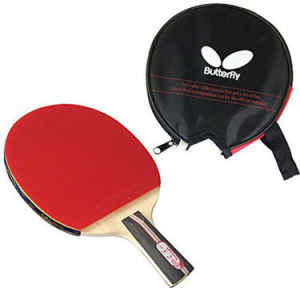 Butterfly table tennis Racket Single Piece With Carry Bag