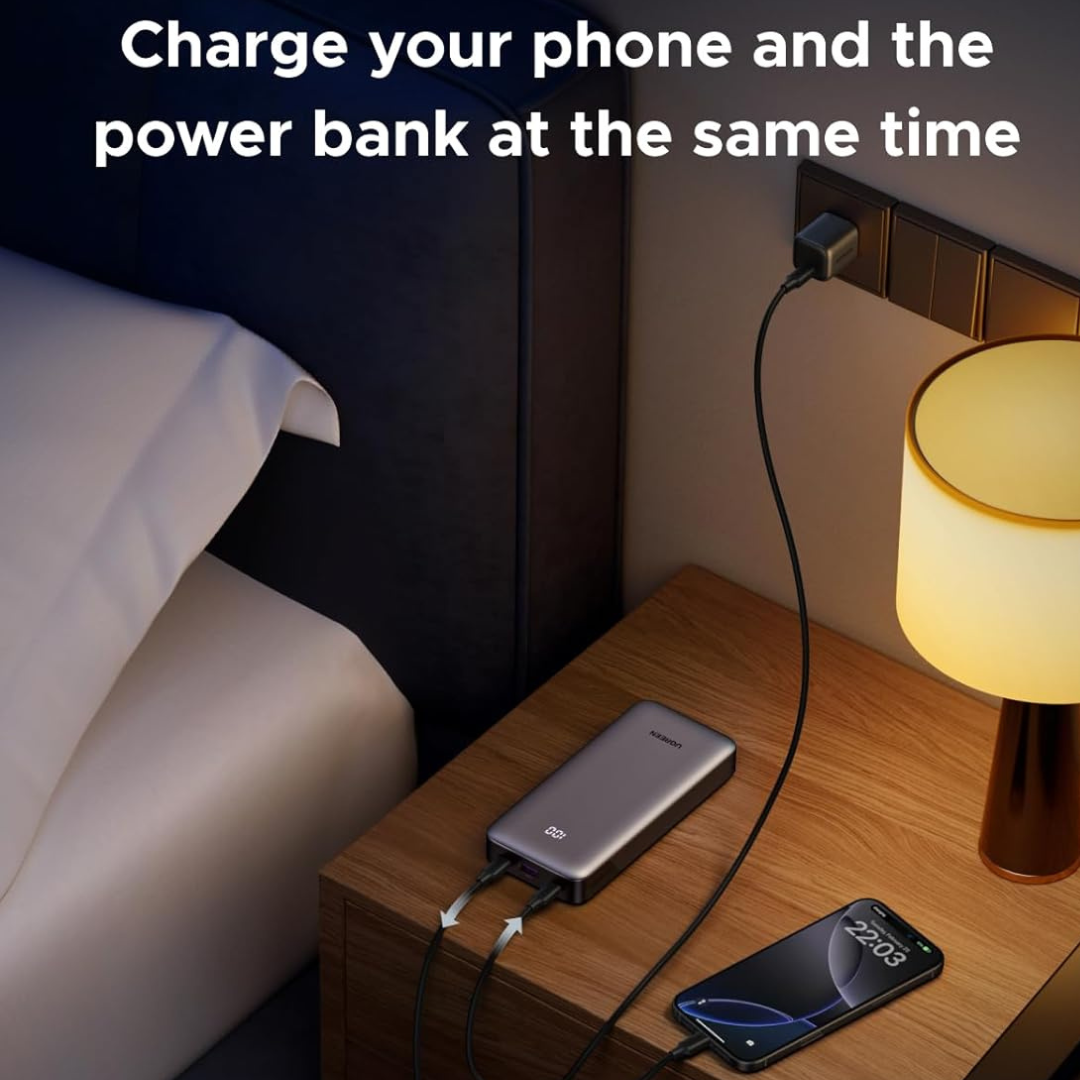 UGREEN 20000mAh 30W PD Fast Charging Power Bank - Image 4