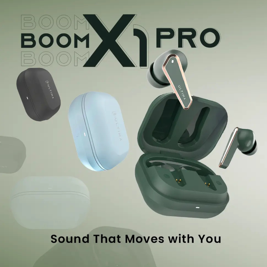 Ultima Boom X1 Pro Earbuds with Deep Bass - Image 4