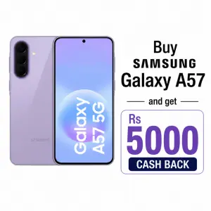 Samsung Galaxy A57 5G 6.9mm Ultra-Slim with 5000mAh Battery