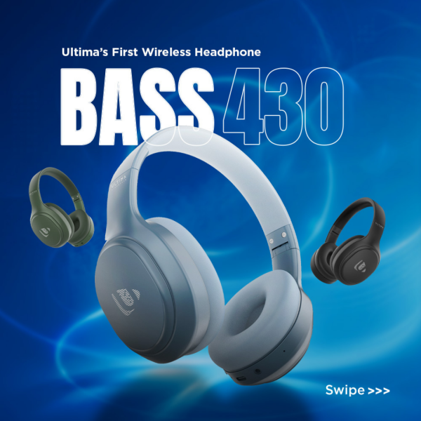 Ultima Bass 430 Wireless Headphones for Bass Lovers - Image 4
