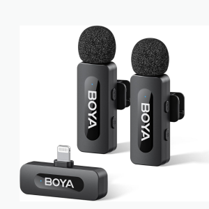 BOYA BY-V2 Wireless Microphone iPhones & iPads with Lighting Port