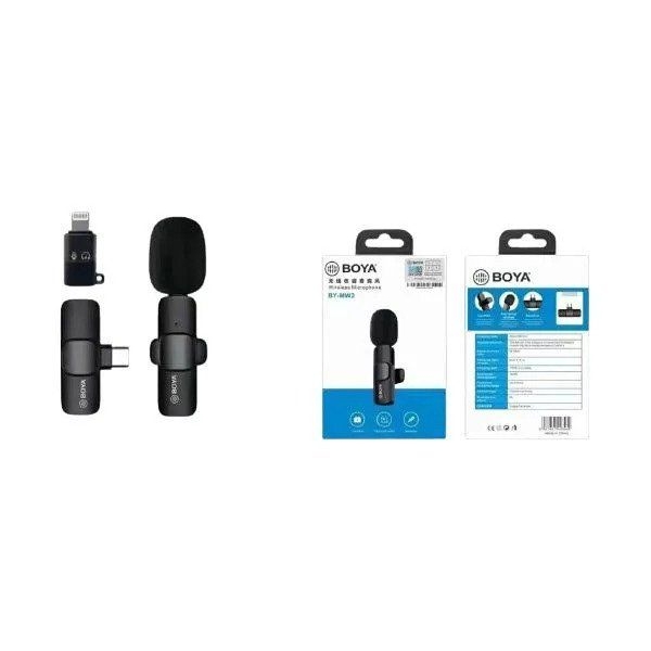 BY-MW3 Single Wireless Microphone Long-distance transmission and long working hours - Image 2