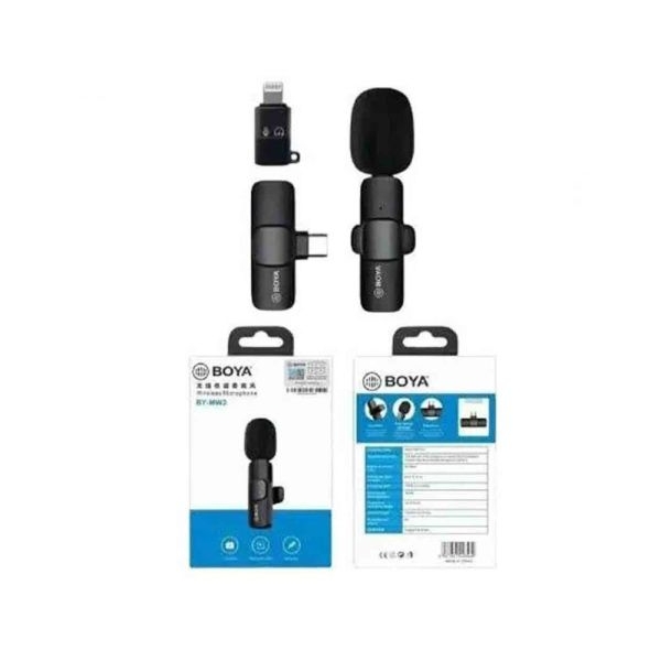 BY-MW3 Single Wireless Microphone Long-distance transmission and long working hours - Image 3
