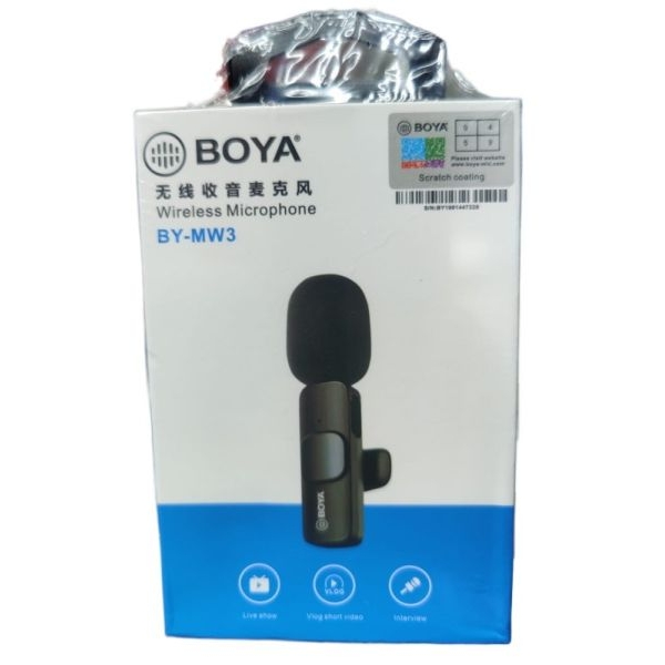BY-MW3 Single Wireless Microphone Long-distance transmission and long working hours - Image 4