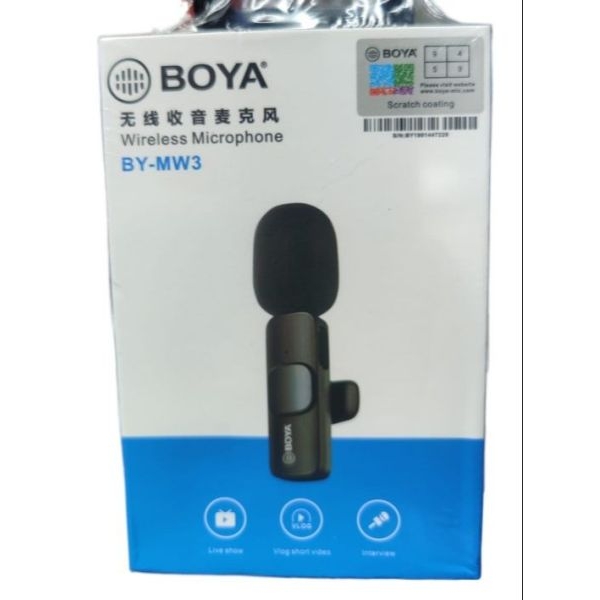 BY-MW3 Wireless Dual And Single Microphone With Type C And iPh Connector - Image 4