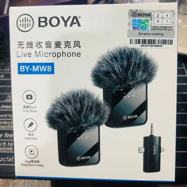 BY-MW8 Dual Microphone - Image 4