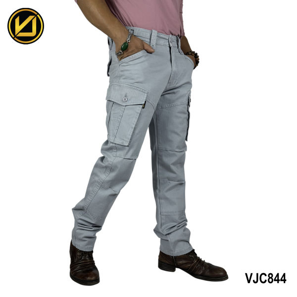 VIRJEANS (VJC844) Cargo Box Pant For Men-Blue - Image 2