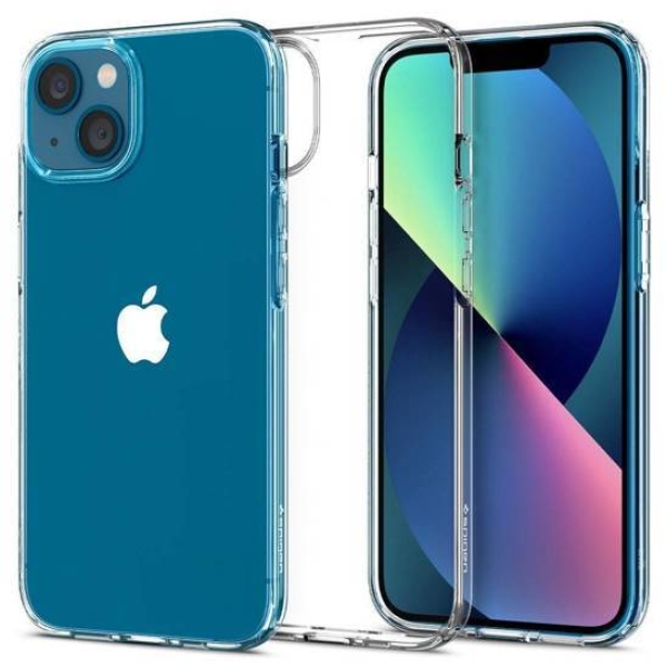 Spigen Ultra Hybrid Case For iPhone All 15 Series - Crystal Clear - Image 5