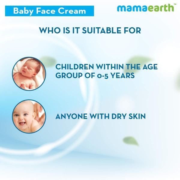 Mamaearth Milky Soft Baby Face Cream With Muru Muru Butter, 60G - Image 4