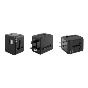 Universal Travel Adapter With Dual USB Charging Port