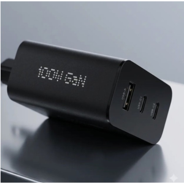 C309 CMF 100W GaN Charger Dark Grey