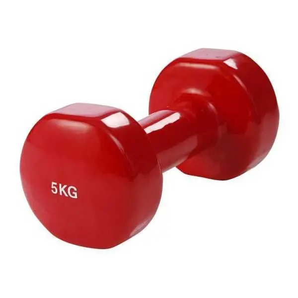 Vinyl Dumbbell 5kg - Image 4
