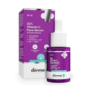 The Derma Co. 10% Vitamin C Face Serum Niacinamide & Hyaluronic Acid 30 ml