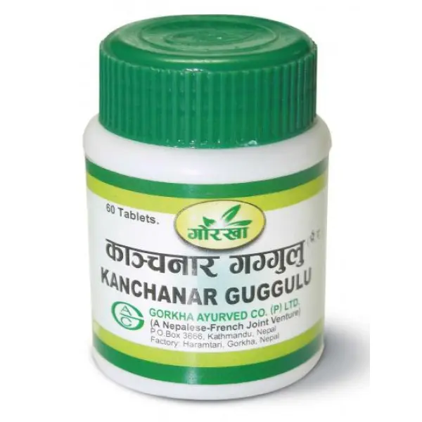 Gorkha Kanchanar Guggulu 60 Tablets - Image 2
