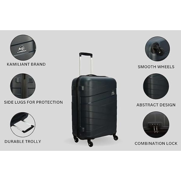 Kamiliant Ryker 55cm Hardside Spinner Suitcase - Image 2